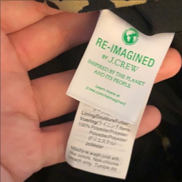 NWT J. Crew V--neck sheath dress in leopard - Picture 6 of 11